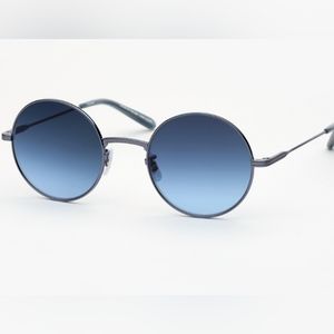 Garret Leight Seville round sunglasses